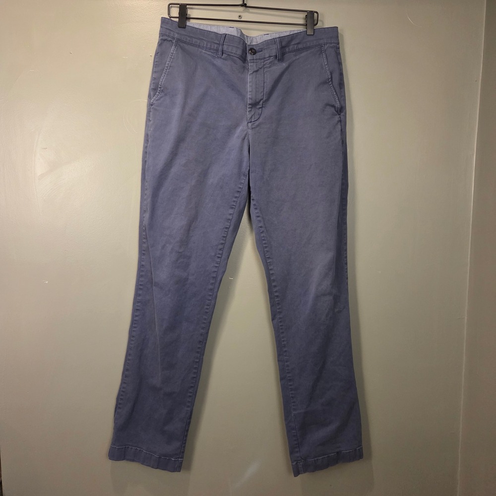 L.L. Bean Men's Standard‎ Fit Chino Pants, Size 36x34, Bue